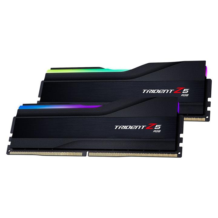 رم دسکتاپ DDR5 دو کاناله 6000 مگاهرتز جی اسکیل مدل Trident Z RGB ظرفیت 64 گیگابایت CL30